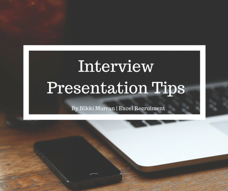 Tips for Interview Presentations